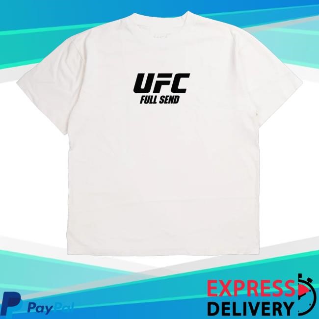 Fullsend Ufc Chicago Skyline White Sweatshirt