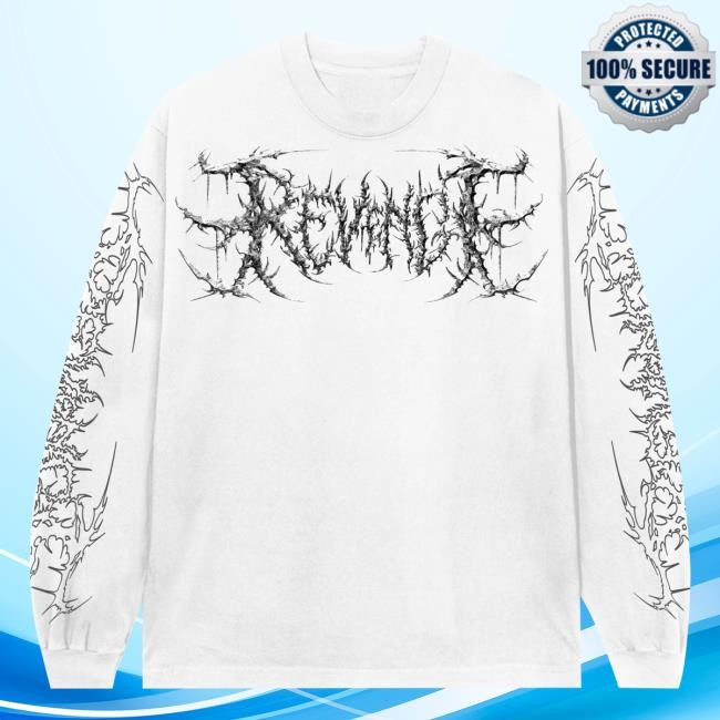 Revenge Official Merch Store Shop Corroded Metal Long Sleeve T Shirt