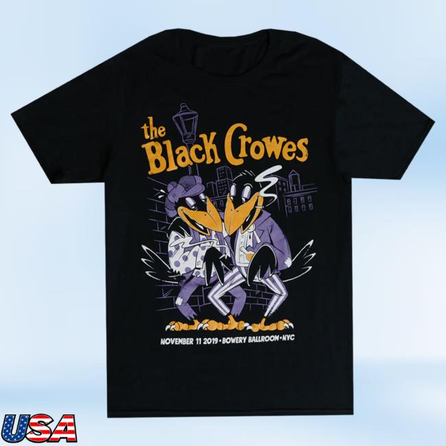 Official The Black Crowes Bowery Ballroom Popover Shirt