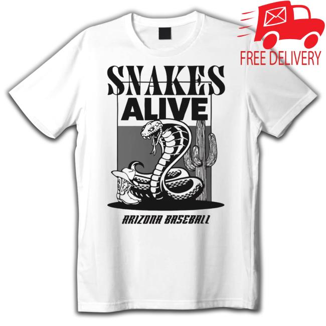 Snakes Alive Arizona Baseball T-Shirt
