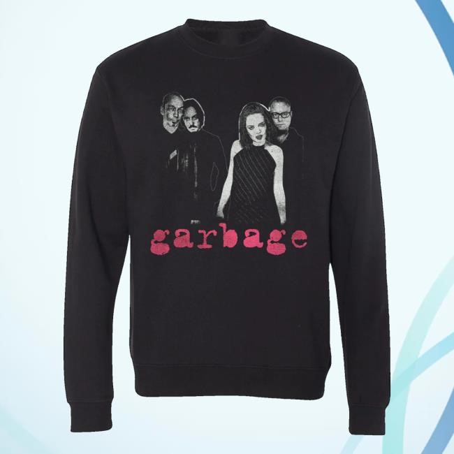 Garbage Merch Classic Band Photo T-Shirt