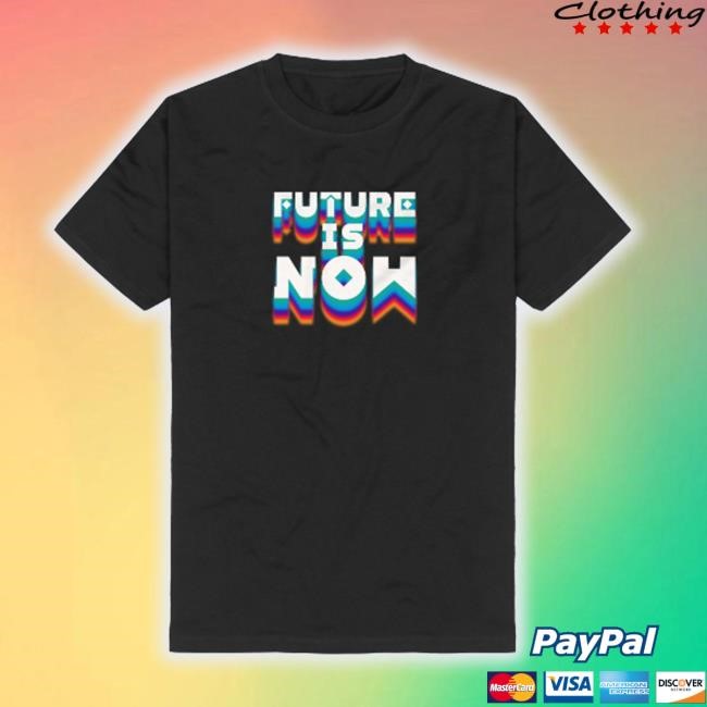 Bravado Store Future Rainbow T-Shirt Schwarz Tee