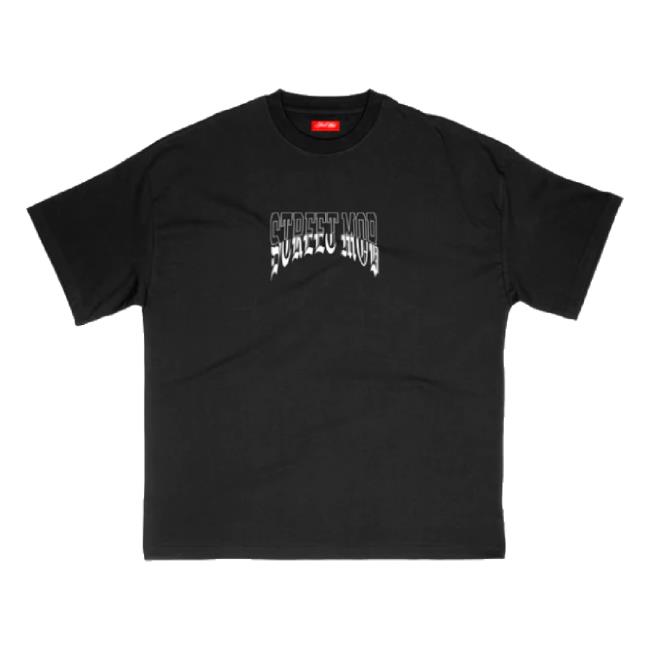 Trending Street Mob Records Merch Store Street Mob Old English - Black S/S Classic Shirt Streetmobrecords Shop
