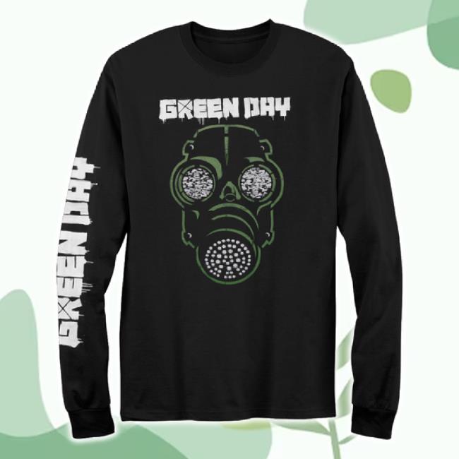 Original Green Day Store Merch Gas Mask Sweaters Greenday Shop