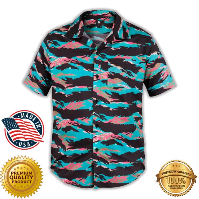 Vajraconcepts Merch Parabellum X Vtc-Miami Tigerstripe Shirt