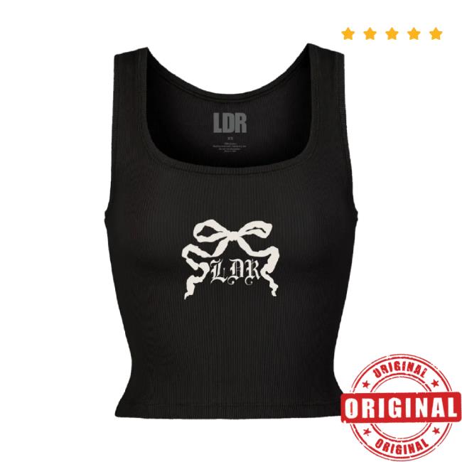 Trending Shop Lana Del Rey Merch Store Black t-shirt, hoodie, tank top, sweater and long sleeve t-shirt With Ldr Ribbon Shoplanadelrey Shop