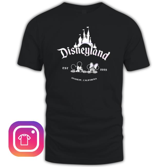 Mickey And Minnie Disneyland Est 1955 California New Shirt
