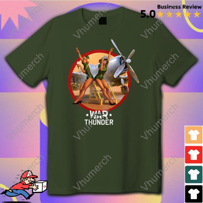 Gaijin Merch Store Merch38 War Thunder 10 Year Anniversary New Shirt Warthunder