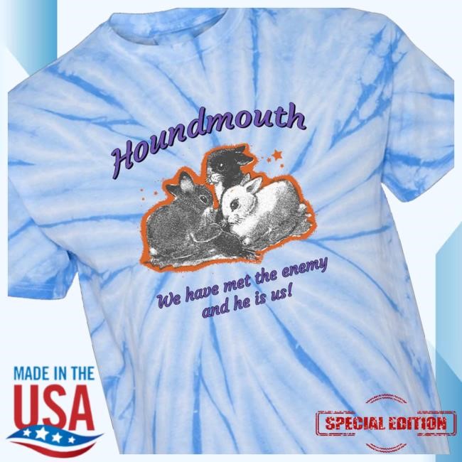 Houndmouth Official Tie Dye Bunnies Shirts