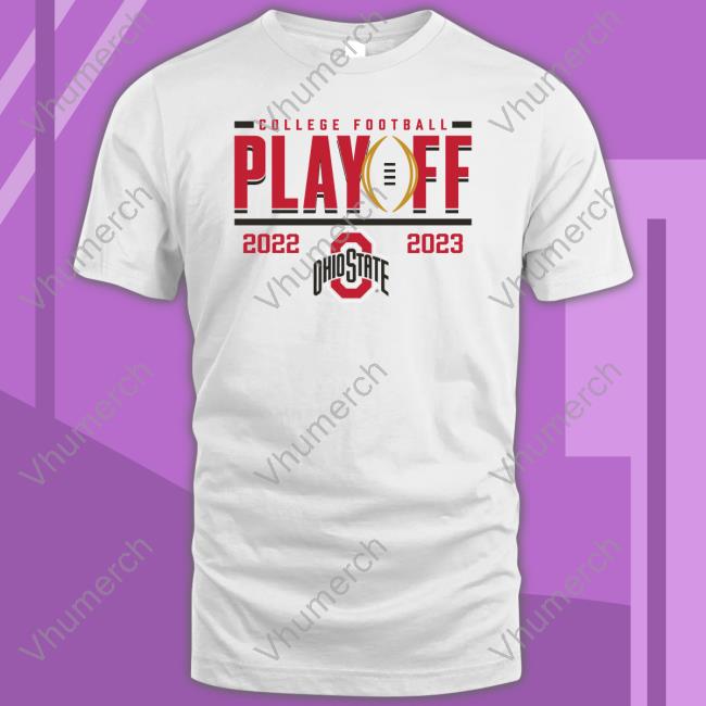 Ohio State Buckeyes Fanatics Branded 2022 College Football Playoff First Down Entry New Shirt