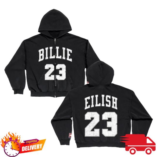 Billie Eilish Merch Store Shop Billie 23 Tee Shirt
