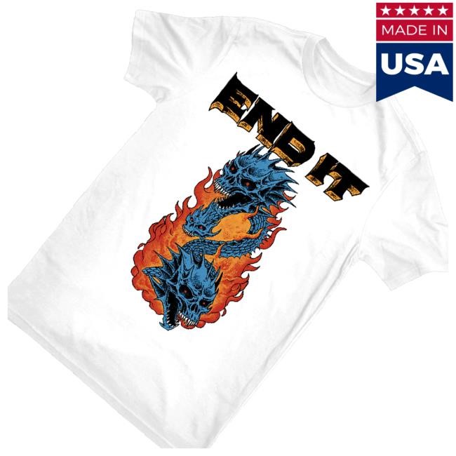 Official Holy Mountain Printing Merch End It Dragons T-Shirt