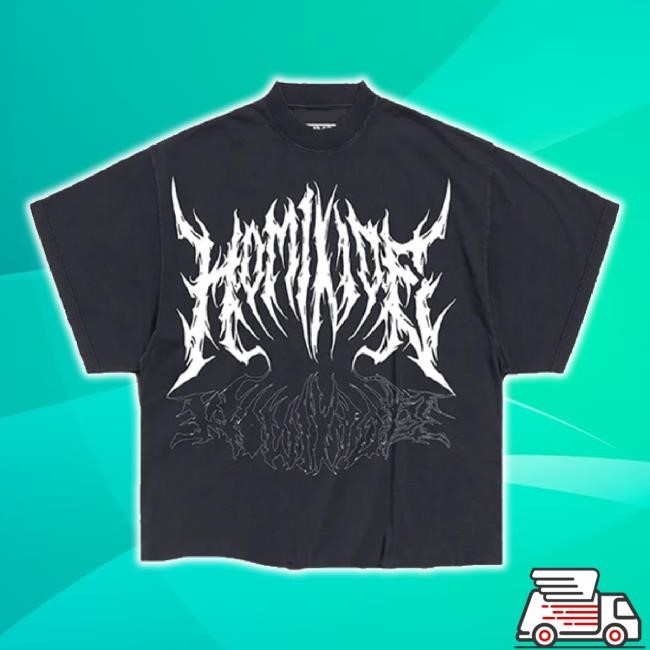 Original Hxg Raw Hem Tee Shirt Homixide Gang Shop Merch Store