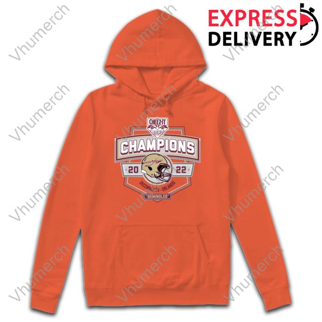 Fsu Football 2022 Cheez It Bowl Champions T Shirts