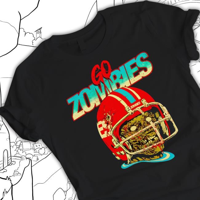 Go Zombies Football New Shirt