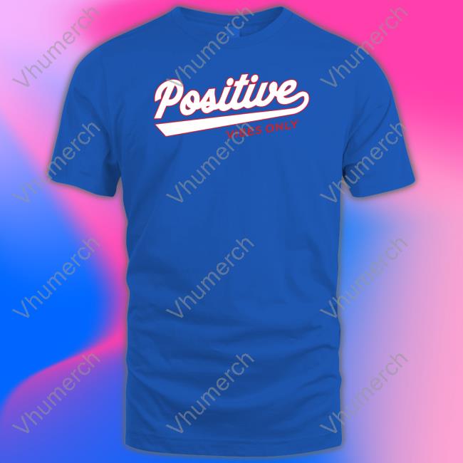 Barstool Sports Store Positive Vibes Only Football T Shirt Positive Vibes Only Football Long Sleeve Tee Barstoolstore