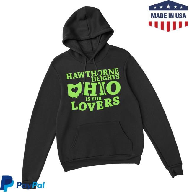 Hawthorne Heights Store Merch Shop Ohio Is For Lovers Slime Edition Unisex Sweatshirt