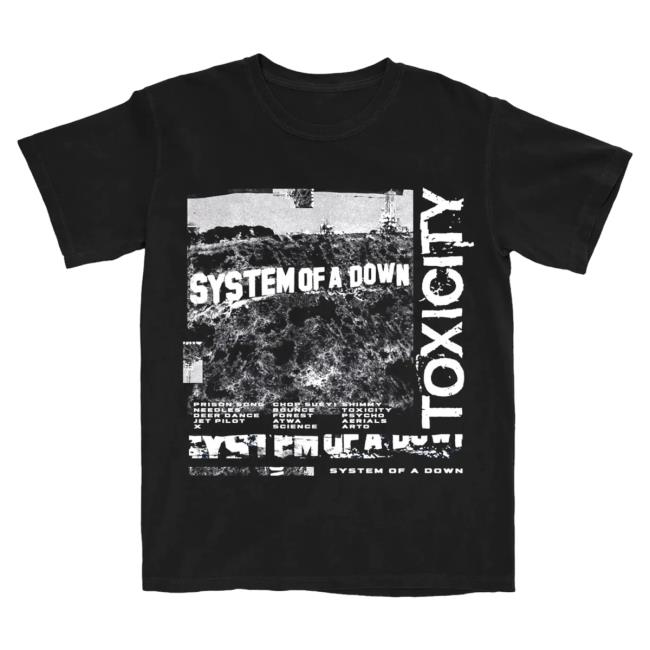 Official System Of A Down Clothing Merch Store Shop System Of A Down Photocopy Toxicity Tees SystemOfADown