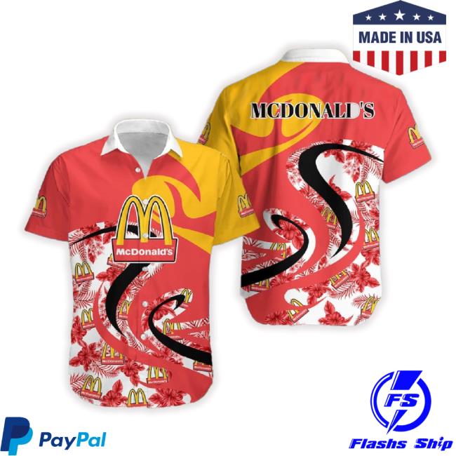 Mcdonald’S 3D Hawaiian Sweaters Men And Women Gift
