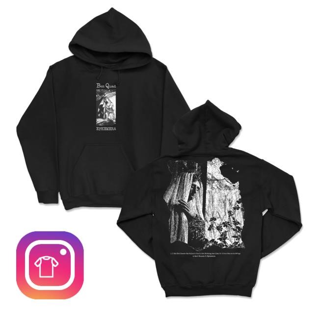 Pure Noise Merch Ben Quad Album Black Shirt