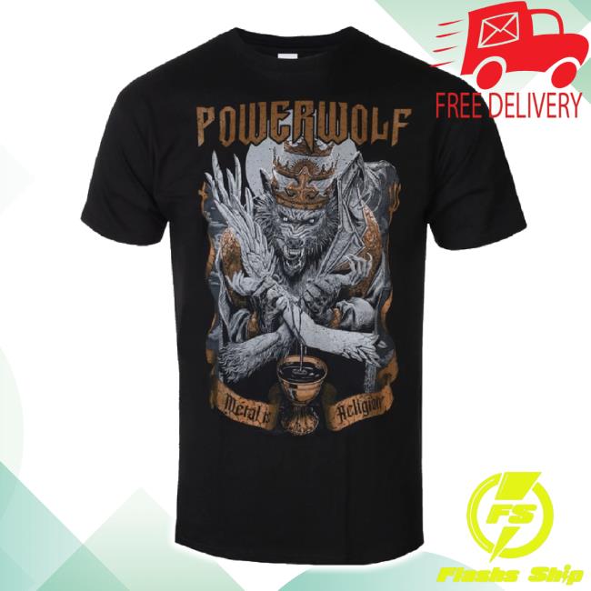 Original Powerwolf - Wolf Vs Angel Black t-shirt, hoodie, tank top, sweater and long sleeve t-shirt Metal Shop