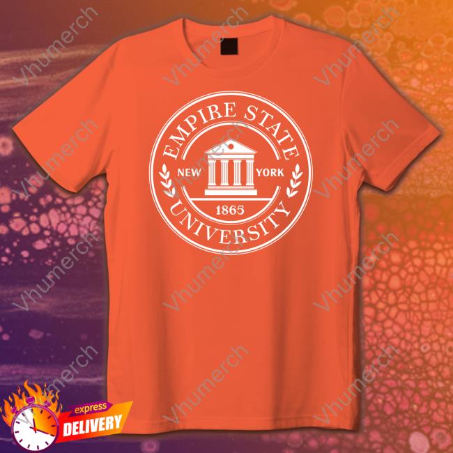 Spideyranger Empire State University Logo T Shirts