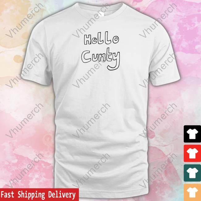 Hello Cunty T Shirts Bella Freud Store