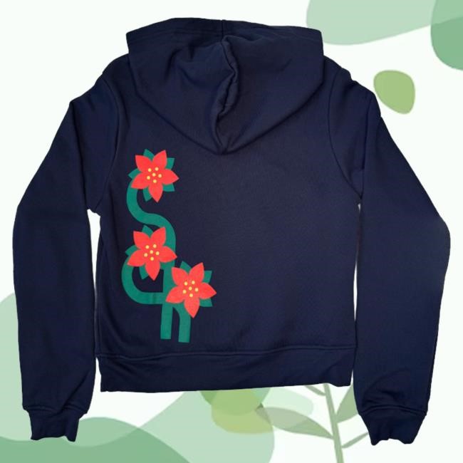 Nybg Merch Shop Store Official Nybg Poinsettia Hoodie