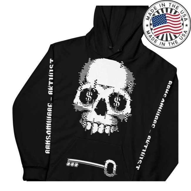 Vxunderground Merch Store Ransomware Activist With Sleeve Hoodie