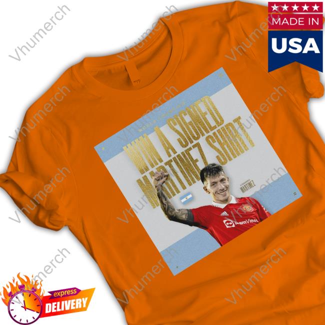 Lisandro Martínez World Champion Win A Signed Martinez Shirt