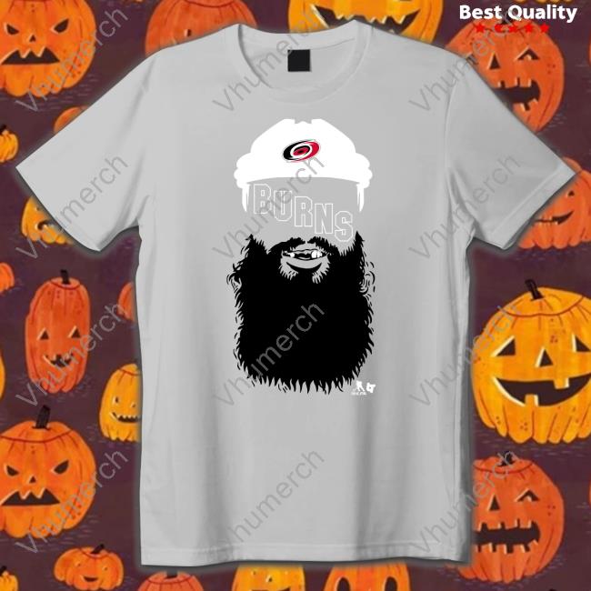 Breaking T Store Brent Burns Carolina Beard Tee