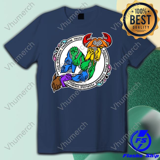 New Jersey Devils Love Strength Freedom Truth Equality Pride Courage Fearless Visibility Shirt New Jersey Devils Love Strength Freedom Truth Equality Pride Courage Fearless Visibility Tee Shirt