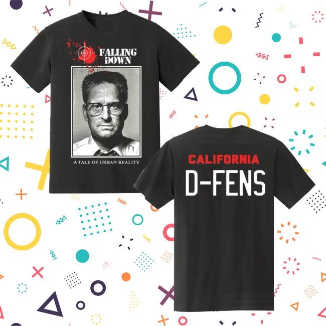 Trending Cinema Slime Merch Falling Down California D-Fens Sweaters Black