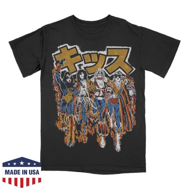 Original Kiss Dtore Merch The Return Of Kanji Hoodie Shop Kiss Online