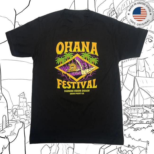 Tsurt Merch Ohana Festival Sun Swell T-Shirt