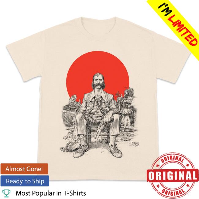 Official Disco Elysium Merch Store Disco Elysium Tequila Sunset Natural T Shirt Discoelysium Shop