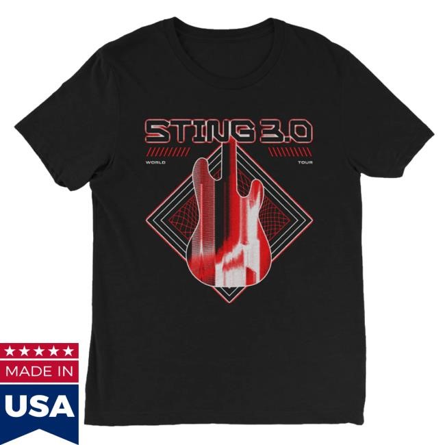 Sting Merch Vertigo Bass Crewneck Sweatshirt