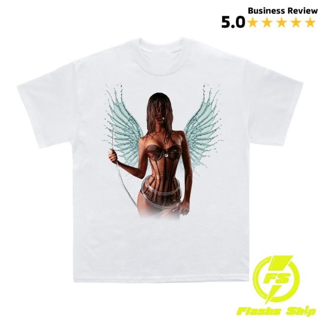 Official Tylaworld Merch Tyla X Victoria's Secret Tee White Tee