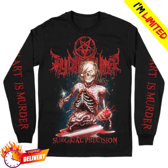Official Thy Art Is Murder Merch Store Thy Art Is Murder Surgical Precision Long Sleeve Tee Shirt
