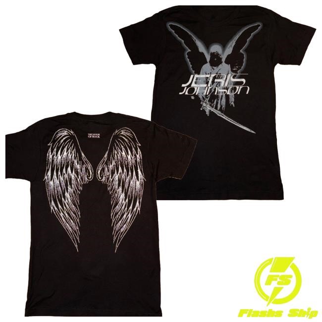 Jeris Johnson Merch Angel Logo Hooded Sweatshirt