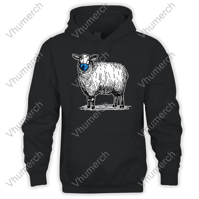Wideawake Clothing Store Masked Sheep Anti Face Mask Tee Shirt