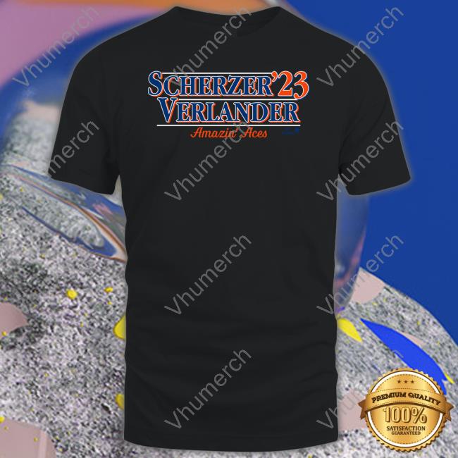 Scherzer 23 Verlander Amazin Aces Shirts