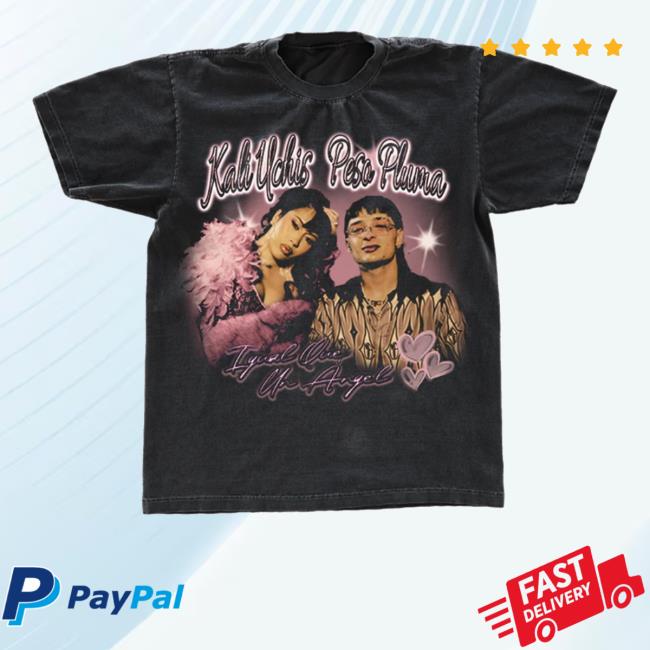 Shop Kali Uchis Kali Uchis X Peso Pluma Black Funny T Shirt