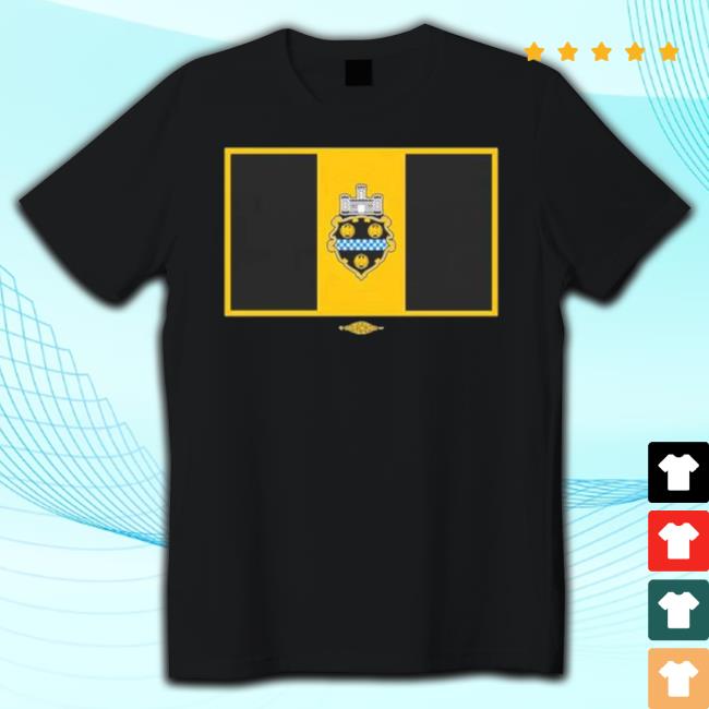 Official Pittsburgh City Flag Shirt