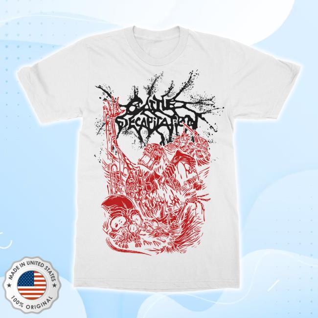 Official Indiemerchstore Cattle Decapitation Alone At The Landfill Shirt Indiemerch Shop