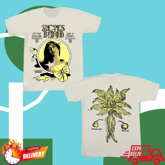 Weyes Blood Merch God Turn Me Into A Flower Tee Shirt