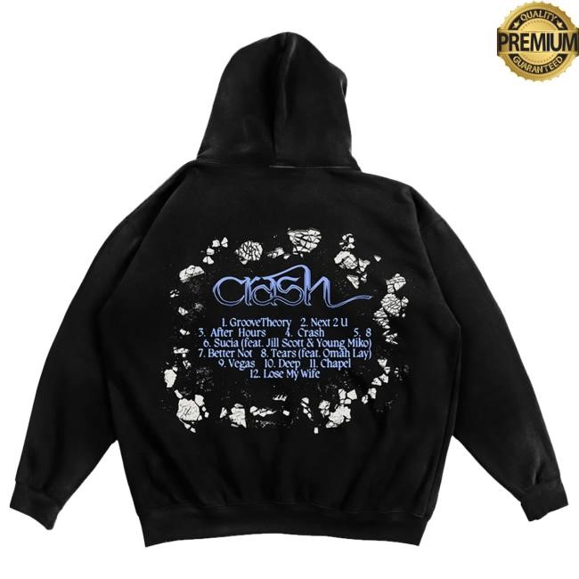 Kehlani Store Merch Kehlani Crash Hooded Sweatshirt