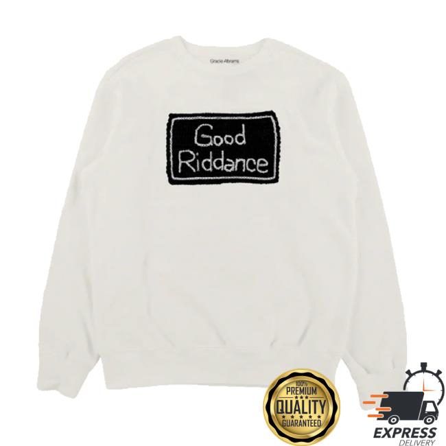 Trending Gracie Abrams Merch Store Good Riddance Crochet Crew Neck Sweater Gracieabrams Shop