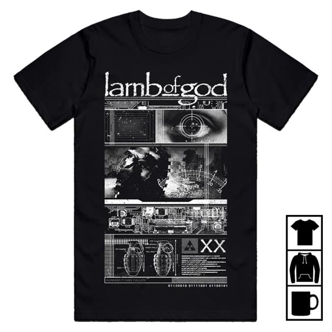 Official Lamb Of God Merch Store Static Hot Shirt