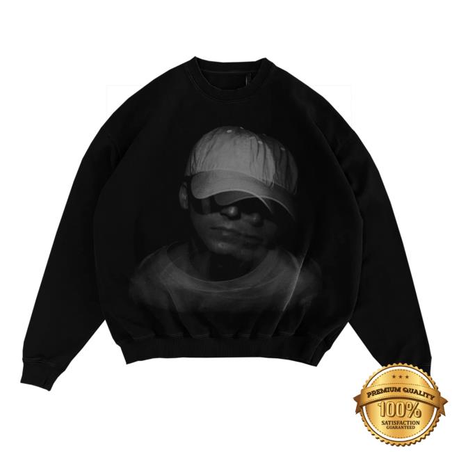 Official Nathan John Feuerstein Nf Merch Store Black Blur Pull Over Hoodie Nf Real Music Shop